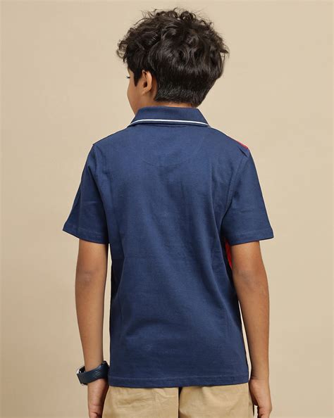 Spiderman Printed Regular Fit Polo-T-Shirt For Boys – Kidsville