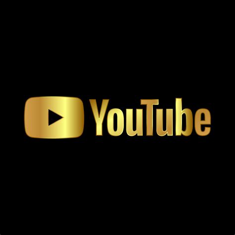 YouTube Gold Logo PNG, SVG, AI Vector – Free Download