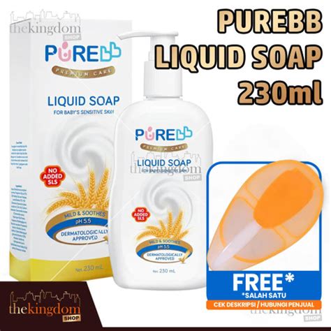 Jual Pure Baby Liquid Soap 230ml Sabun Cair Anak Bayi Balita - Jakarta ...