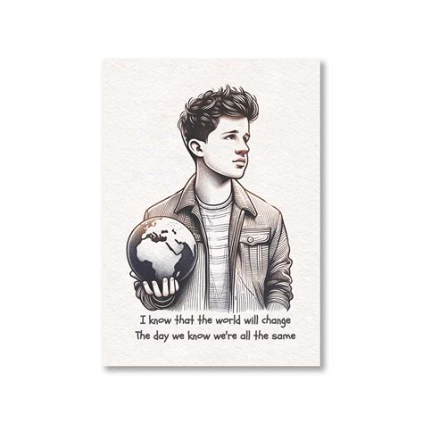 Buy Charlie Puth Poster - Change at Rs. 50 OFF 🤑 – The Banyan Tee