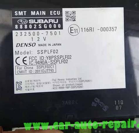 2007 Subaru Forester Key Fob Programming 的图像结果