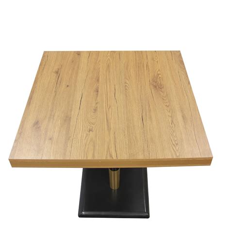 Lakdi The Furniture Co Metal Frame Base Top Square Laminated Board ...