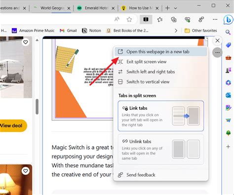 Image result for How to Use Edge Split Screen Step by Step Guide