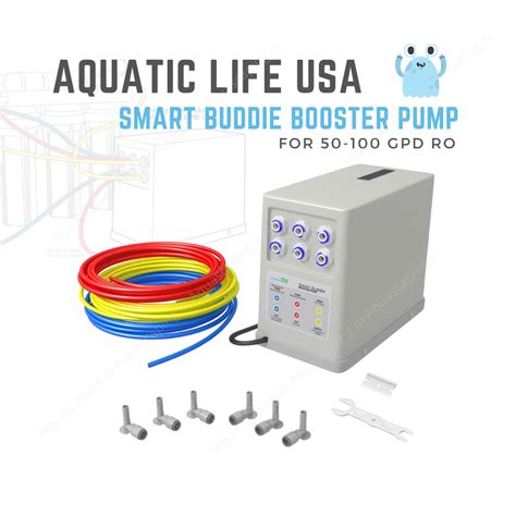 Aquatic Life USA Smart Buddie Booster Pump 50/100 GPD