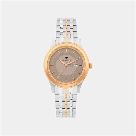 Mont Neo Men Brown Metal Watch G8500D-M1315 – Just In Time