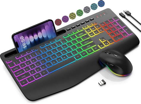 Image result for Logitech Wireless Backlit Keyboard and Mouse Combo
