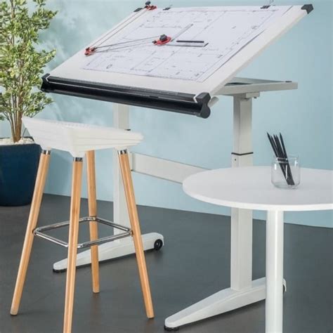 Smart Lift Drawing Table - Gas Lift (With Table Top)