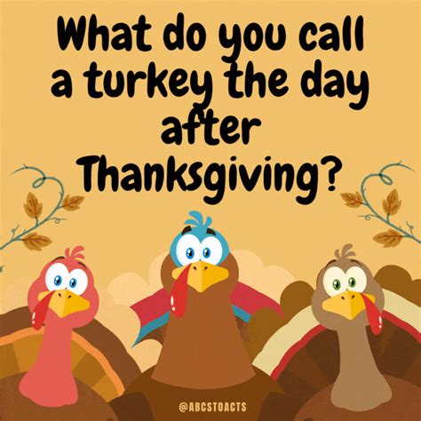 50+ Hilarious Thanksgiving Jokes for Kids - From ABCs to ACTs