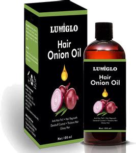 lumiglo premium nourishing onion hair oil with natural onion extract ...