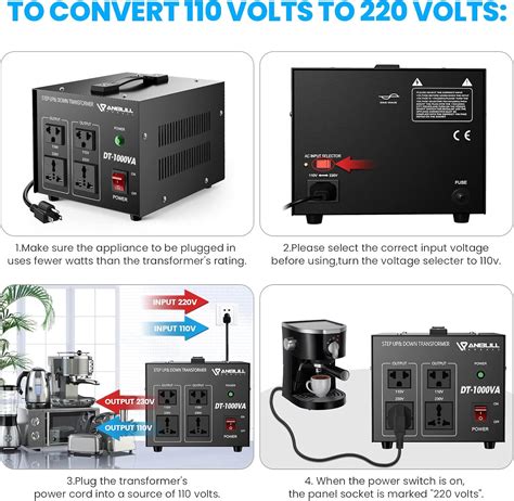 Anbull Voltage Converter 1000 Watt Voltage India | Ubuy