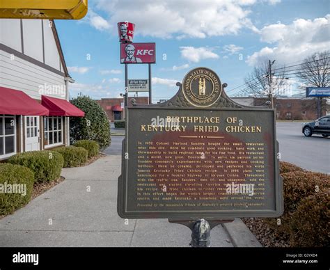 State historic colonel harland sanders hi-res stock photography and ...