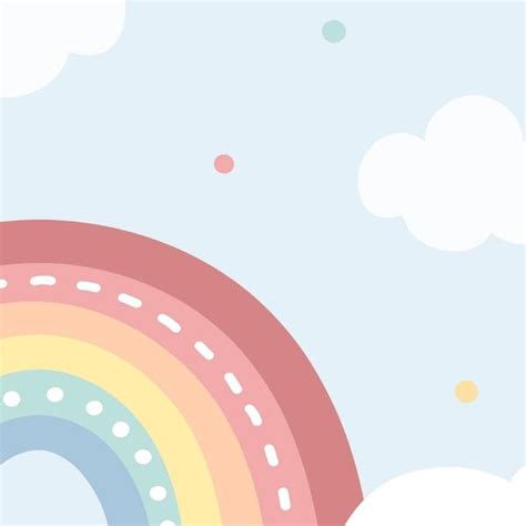 Life n Colors Sample: Pastel Rainbow Kids Nursery Room Multi Colour ...