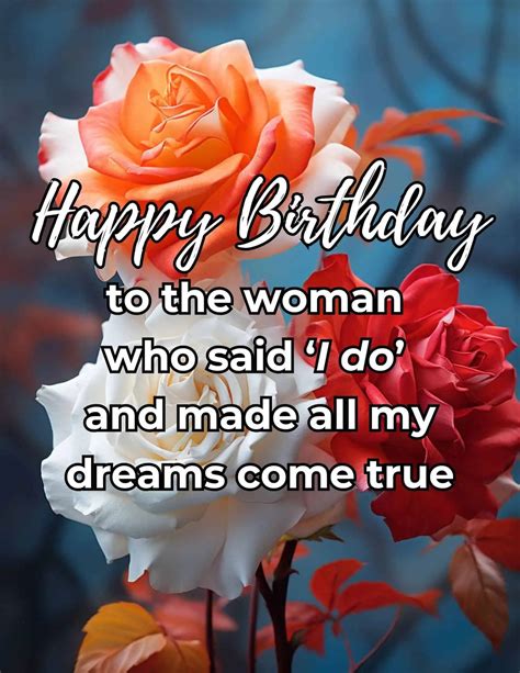 Birthday Wishes Of Wife