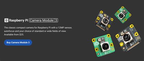 Image result for Raspberry Pi Camera 3