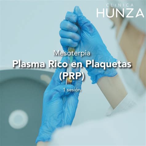 Plasma Rico en Plaquetas (PRP) Premium + Vitaminas - Clínica Hunza