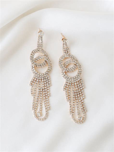 Danglers In Sparkling Stones – KAZO