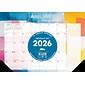 2026 Willow Creek Abstract Art 17" x 12" Monthly Desk Pad Calendar ...