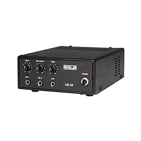 AHUJA DPA-370 30 Watts PA Amplifier with Built-in Player : Amazon.in ...