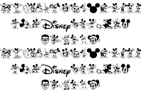 15+ Mickey Mouse Fonts - Free TTF, OTF Format Download