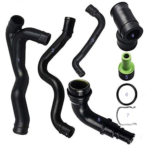 Mocw 06a103213f Engine Crankcase Breather Hose Fit For Jetta For Audi ...