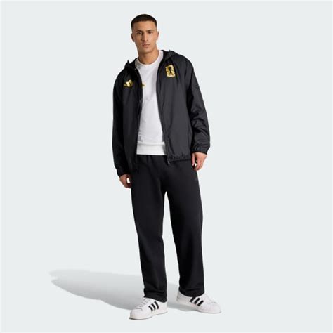 adidas FIFA World Cup 2026 Official Emblem Windbreaker Jacket - Black ...
