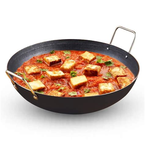 Buy The Indus Valley Pre-Seasoned Iron Kadai With Strong Handles ...