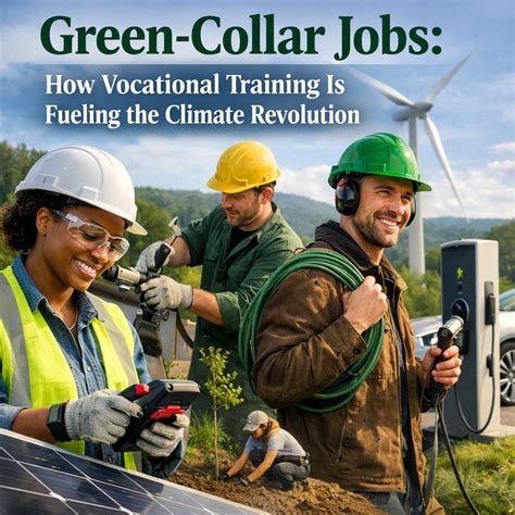 Green-Collar Jobs and the Role of Vocational Training