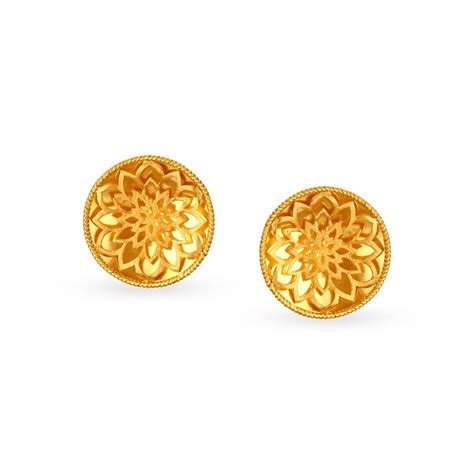Magnificent Floral Stud Earrings