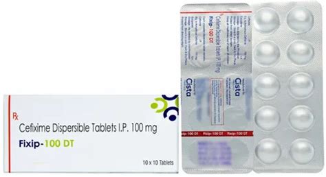 AntiBiotics & Anti Bacterials - Cefixime Dispersible Tablets ...