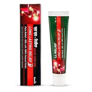 LL Relief Back Pain Gel 100g - Pack of 1 | Fast-Absorbing Pain Relief ...