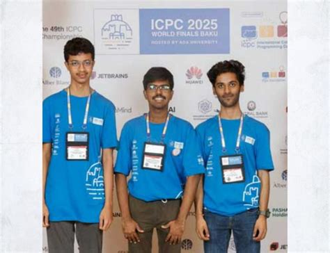 IIIT Hyderabad team shines at ICPC World Finals in Baku – Hyderabad Mail