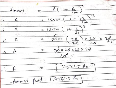 samirao has taken alone of rupees 12500@12 pcpa for 3 years if the ...