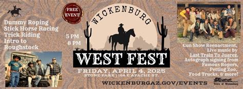 Wickenburg West Fest, 164 E Apache St.Wickenburg, AZ, United States ...