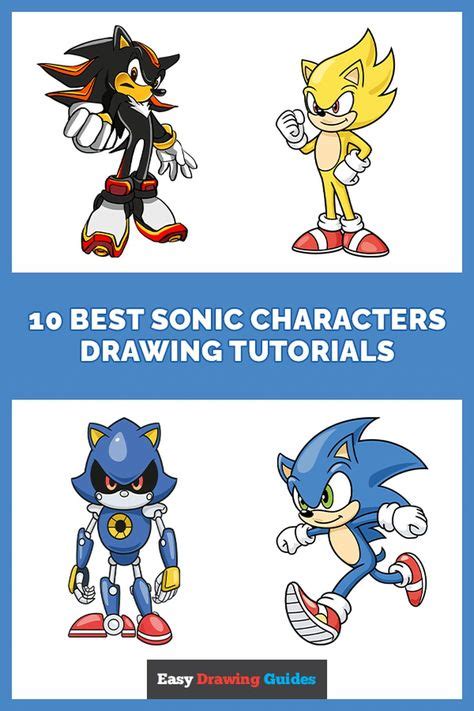 Image result for Sonic Character Drawing Tutorial