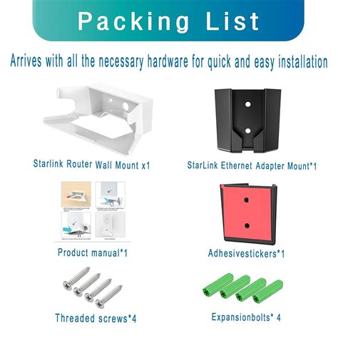 GTOMNI StarLink Router Wall Mount,Starlink V2 Mesh WiFi India | Ubuy