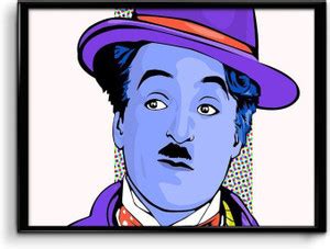 Charlie Chaplin Paper Print - Art & Paintings, Abstract, Personalities ...