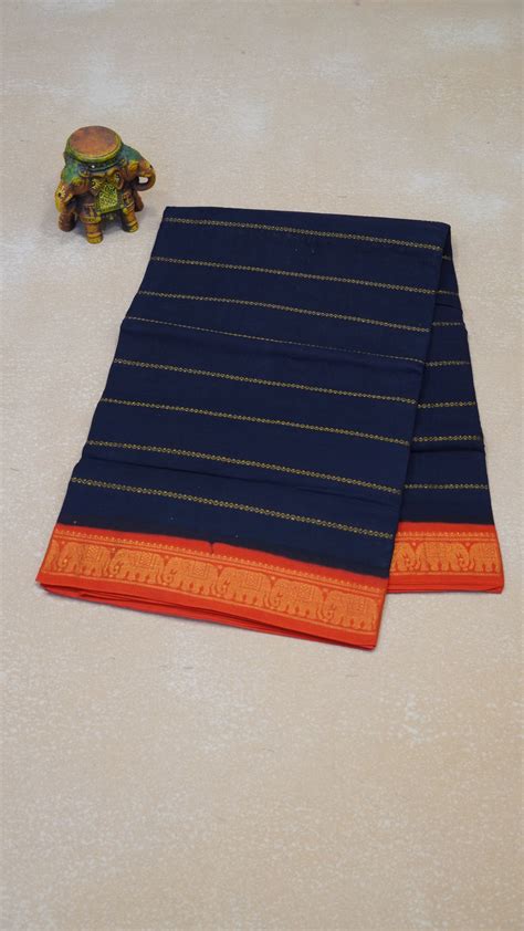 Sungudi Cotton Saree Checks Veldhari- Black – Charvi Boutique