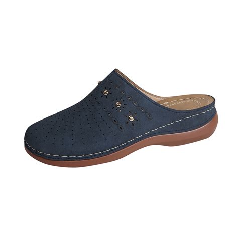 Dark Blue Sandals Womens