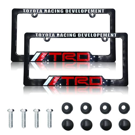 Number Plate Frame Toyota at Broderick Evenson blog