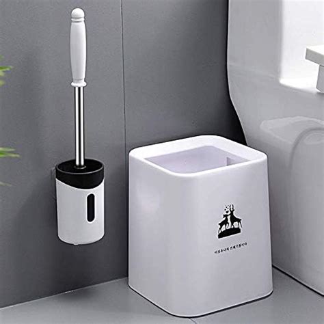 Maharaj Mall Wall Mounted Washroom Toilet Brush Plastic Holder Stand ...
