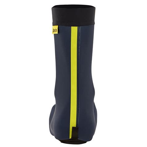 Santini TDF Le Maillot Jaune Shoecovers-Navy Blue