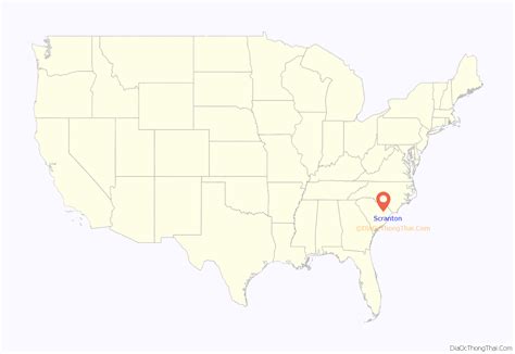 Map of Scranton 的图像结果