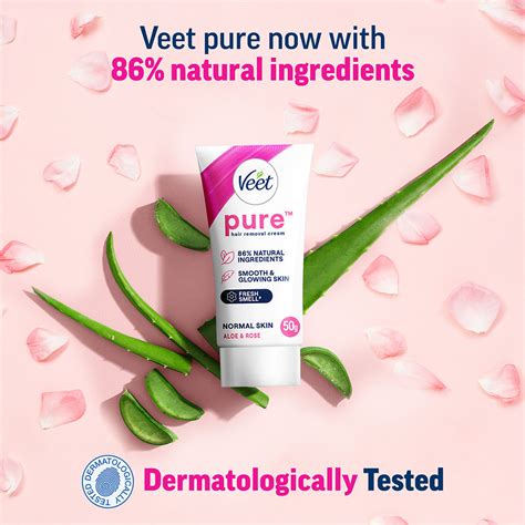 Buy Veet Hair Removal Cream for Normal Skin, 50 gm | 19 Minutes ...