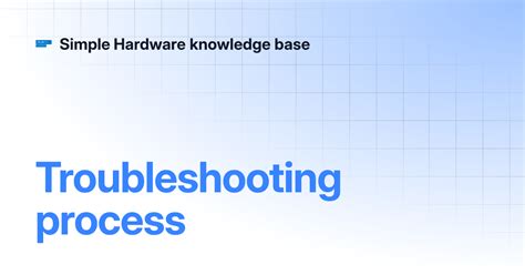 Image result for Troubleshooting Process in a Computer