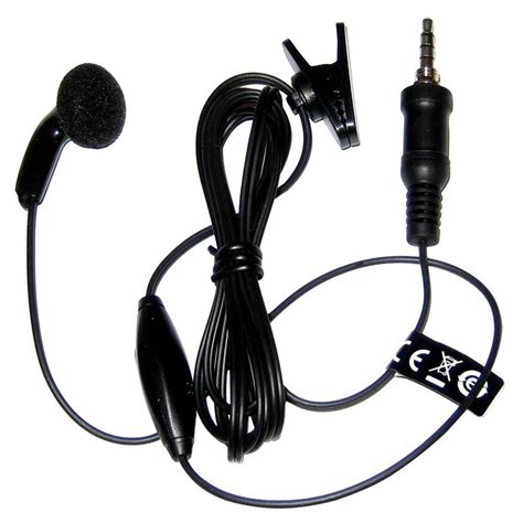 earpiece with microphone