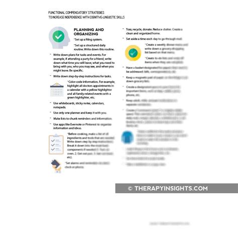 Image result for Compensatory Memory Strategies