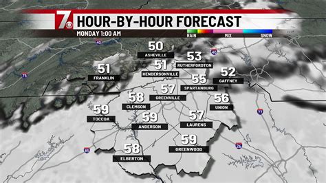 Weather Forecast for Greenville, Spartanburg, Anderson SC, WNC NE GA