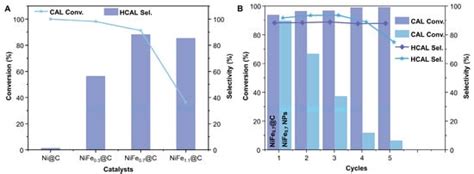 Carbon-Coated Ni-Fe Nanocatalysts: Bridging the Gap in Cinnamaldehyde ...