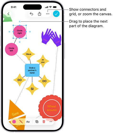 Add diagrams to a Freeform board on iPhone - Apple Support (NZ)