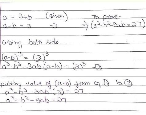 factorise a3-b3+9ab+27 - Brainly.in